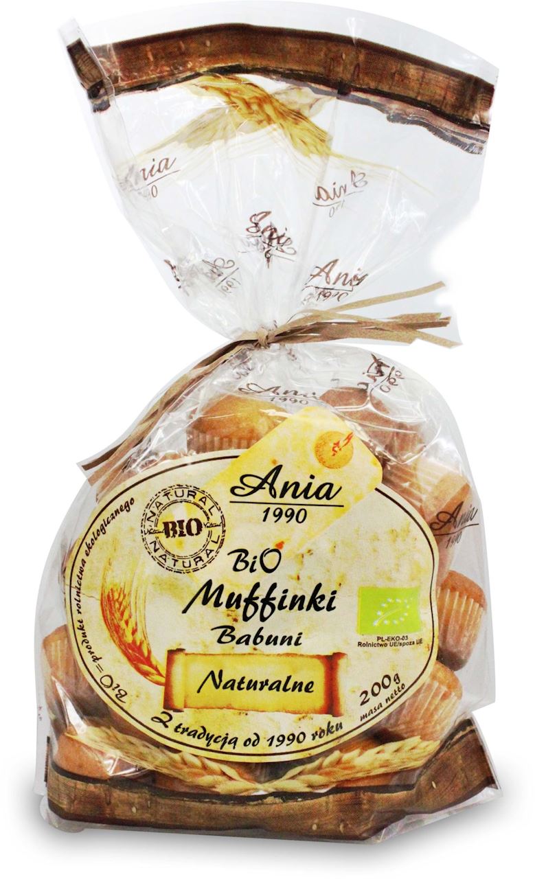 Levně 4x Ania Bio Babiččiny muffiny přírodní Bio 200 g
