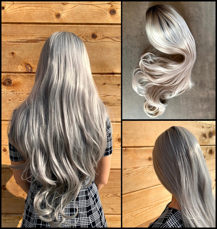 Půvabná paruka Clair se síťkou (lace front)