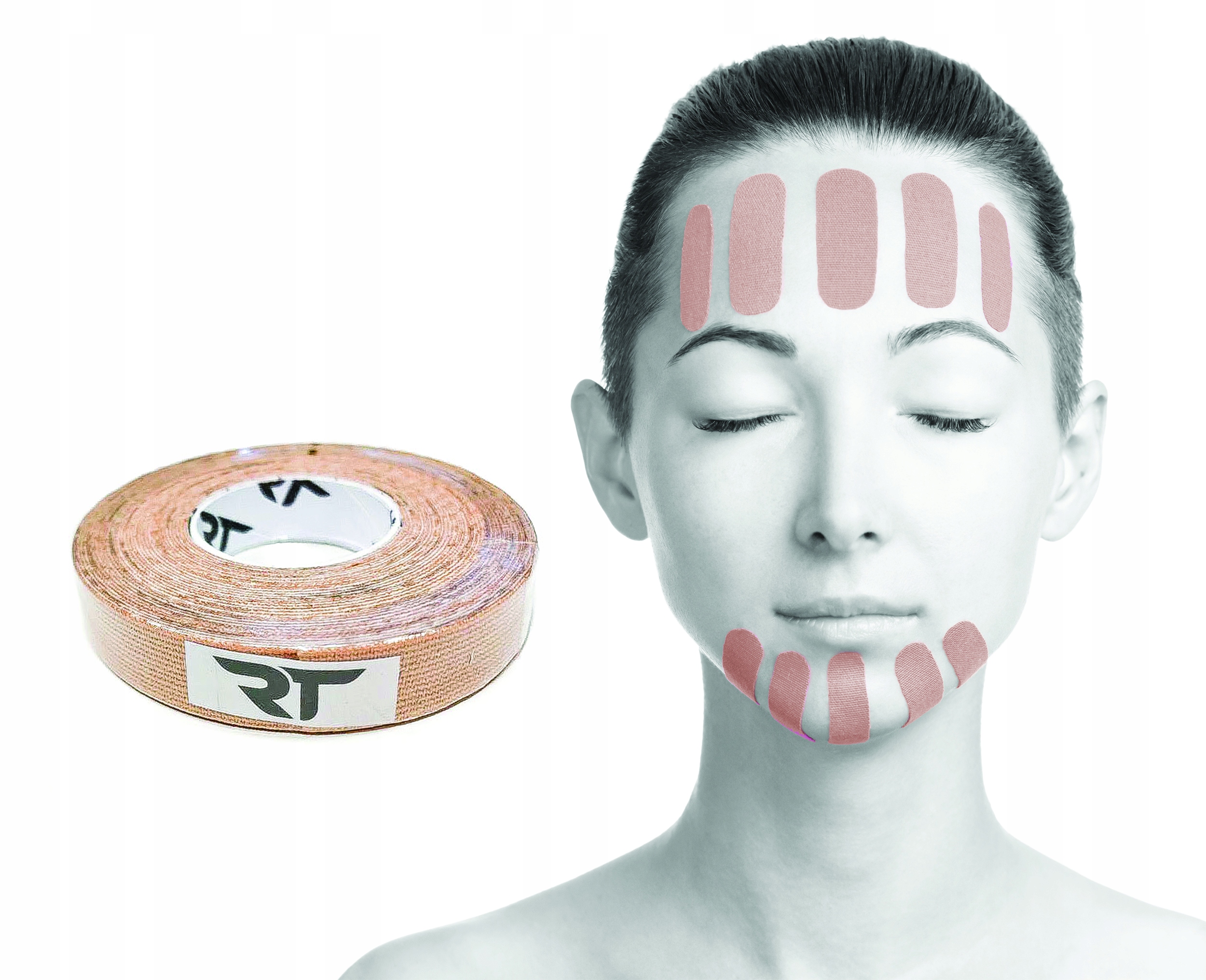

Rea Tape Taśma kinesio do Tapingu Twarzy tejp 1cm