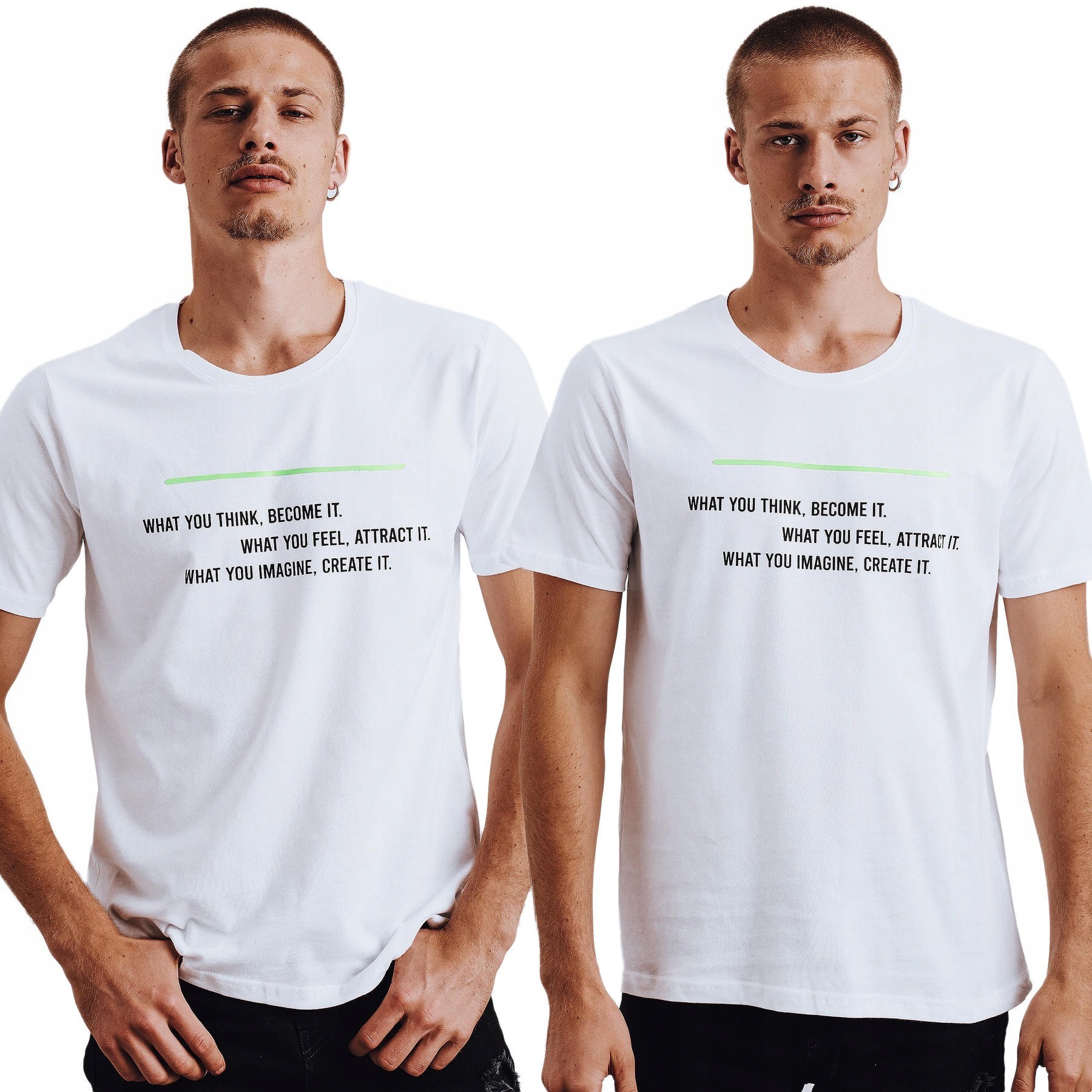 

Męska Koszulka T-shirt Z Nadrukiem rx4628 - L