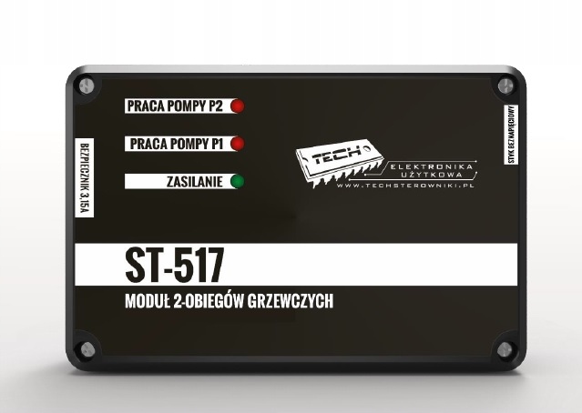 

Tech ST-517 sterownik na 2 pompy Co integrator