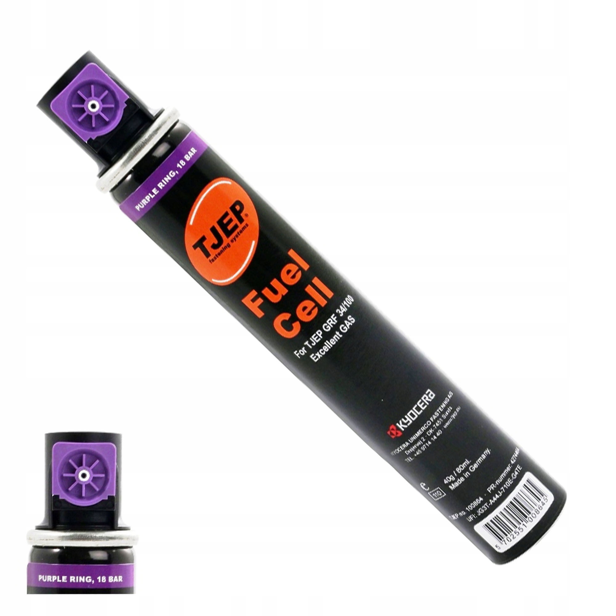 

Gaz Do Sztyfciarek Gwoździarek Tjep Purple 80ML