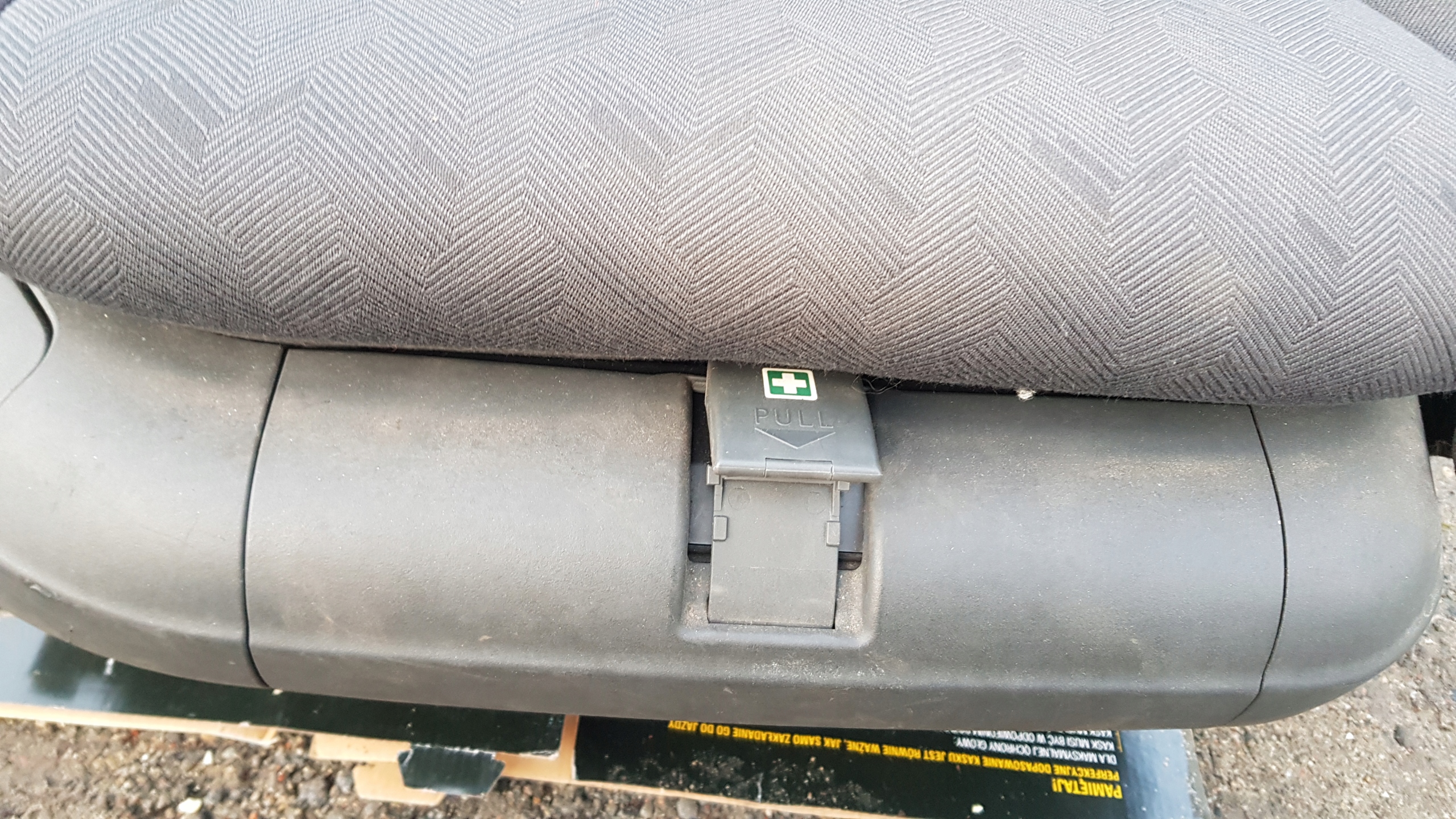 MERCEDES W220 seat right front MASAZE MATERIALOWY NIE leather