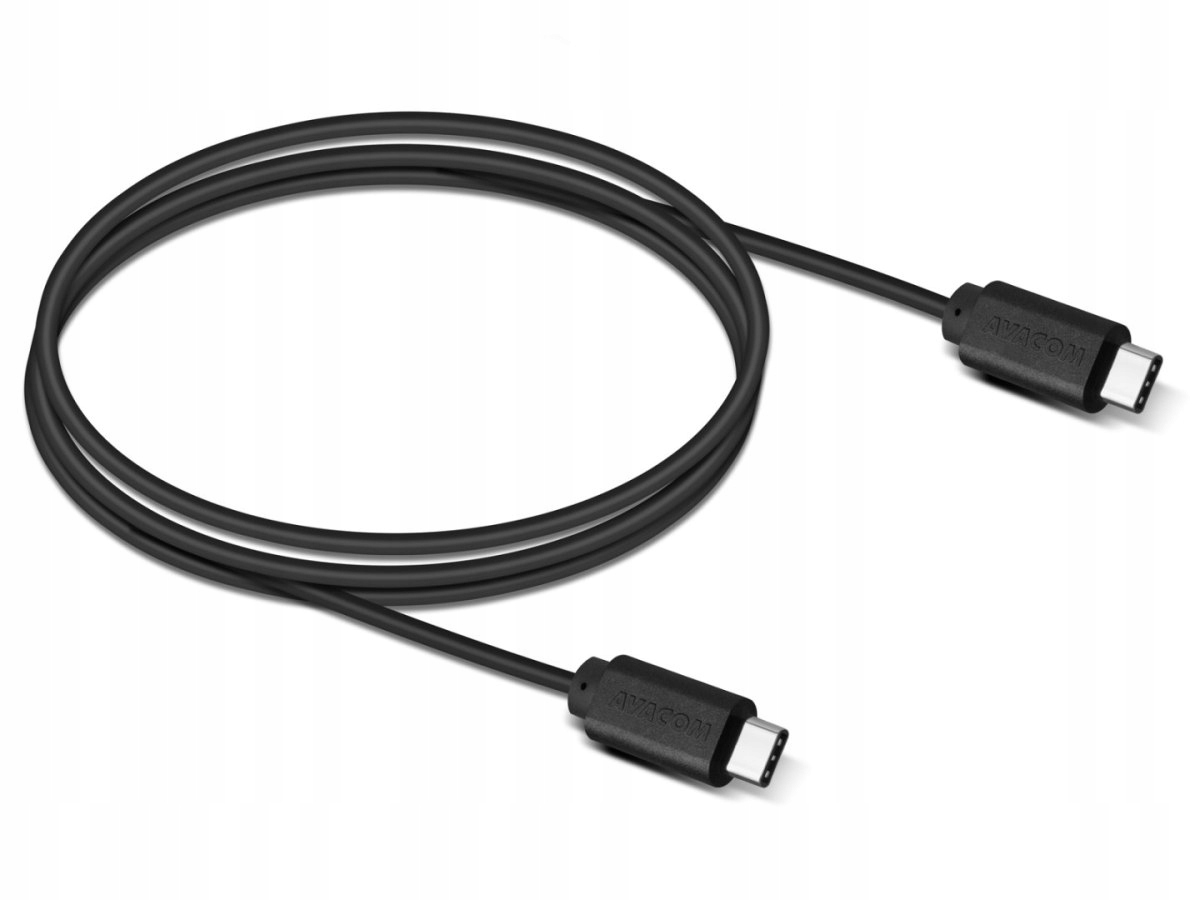 Avacom USB kabel (3.1), USB C (M) - USB C (M), 1m, czarny, blistr, max. 5Gb Marka Avacom