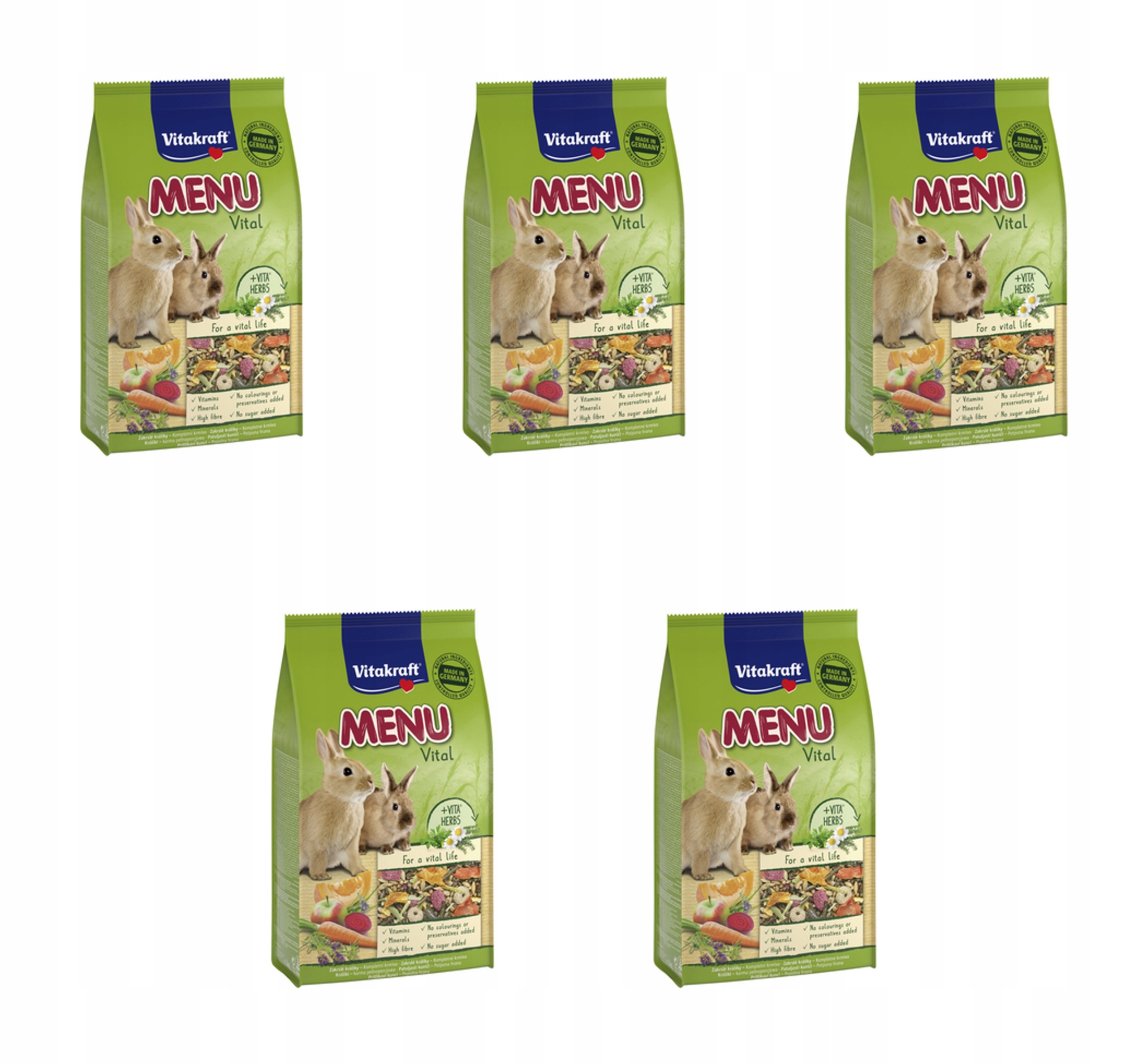 Menu Vital 1kg krmivo pro králíky X5