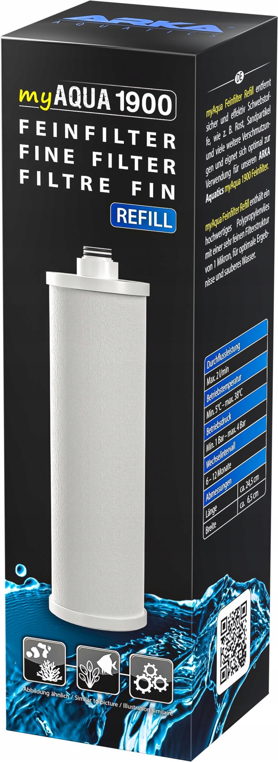 Levně Sedimentační Vložka Do Filtru Reverzní Osmózy Ro 1900L/24H, Náhradní