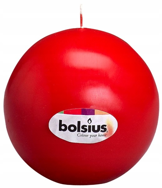 

Bolsius Świeca Kula 70 mm czerwona A'1