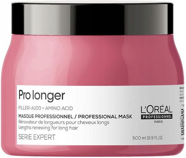 Loreal Pro Longer Maska Na Dlouhé Vlasy 500ML Pro Lámavé A Křehké Konečky