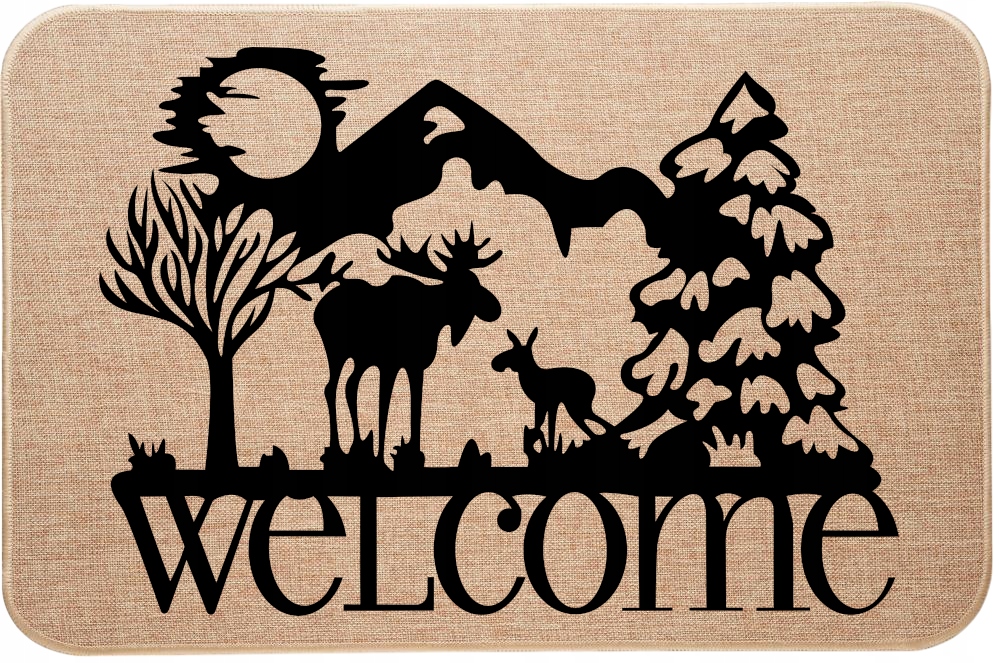 Vstupní Lněná Stěračka pro myslivce Los Les Welcome