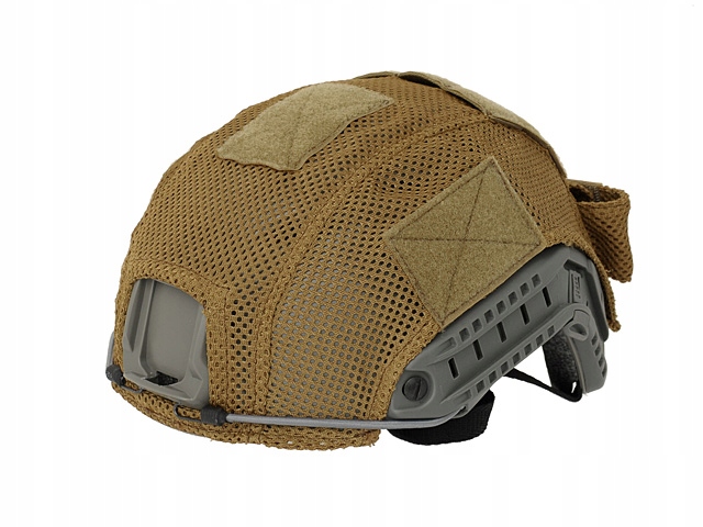 Pokrowiec hełm Kask Fast Maskowanie rzepy tan Coyote Piaskowy