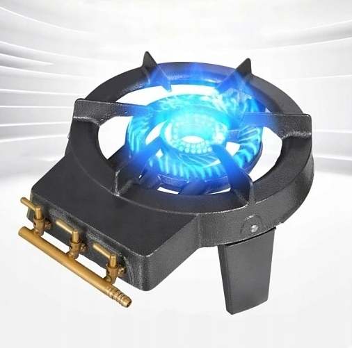 TABORET GAZOWY 9,8kW 3 x Palnik ŻELIWNY Kuchenka Turystyczna Reduktor Wąż Liczba palników 1