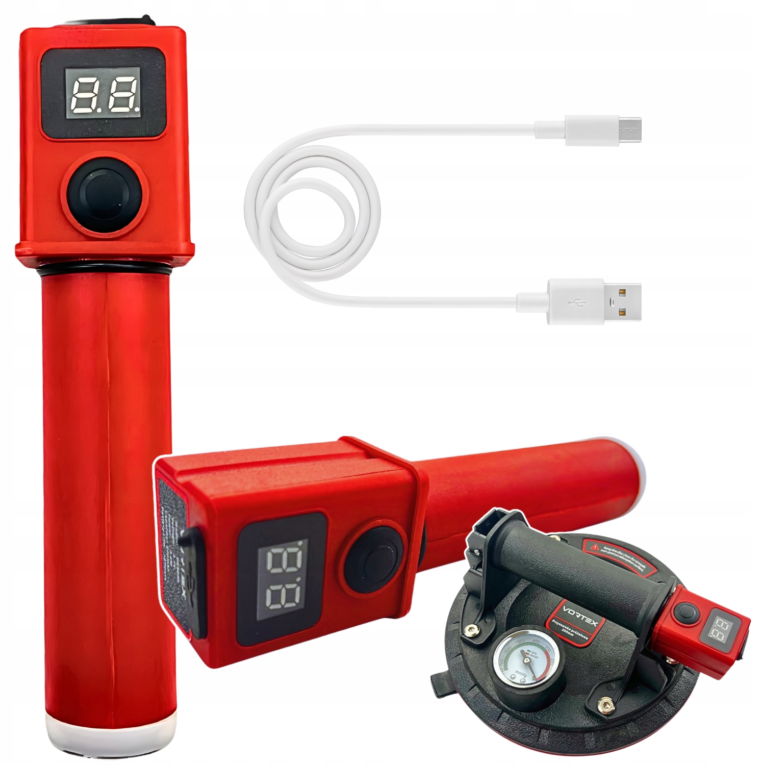 Pompka elektryczna Vortex VX3090 Mocna pompka do przyssawki próżniowej