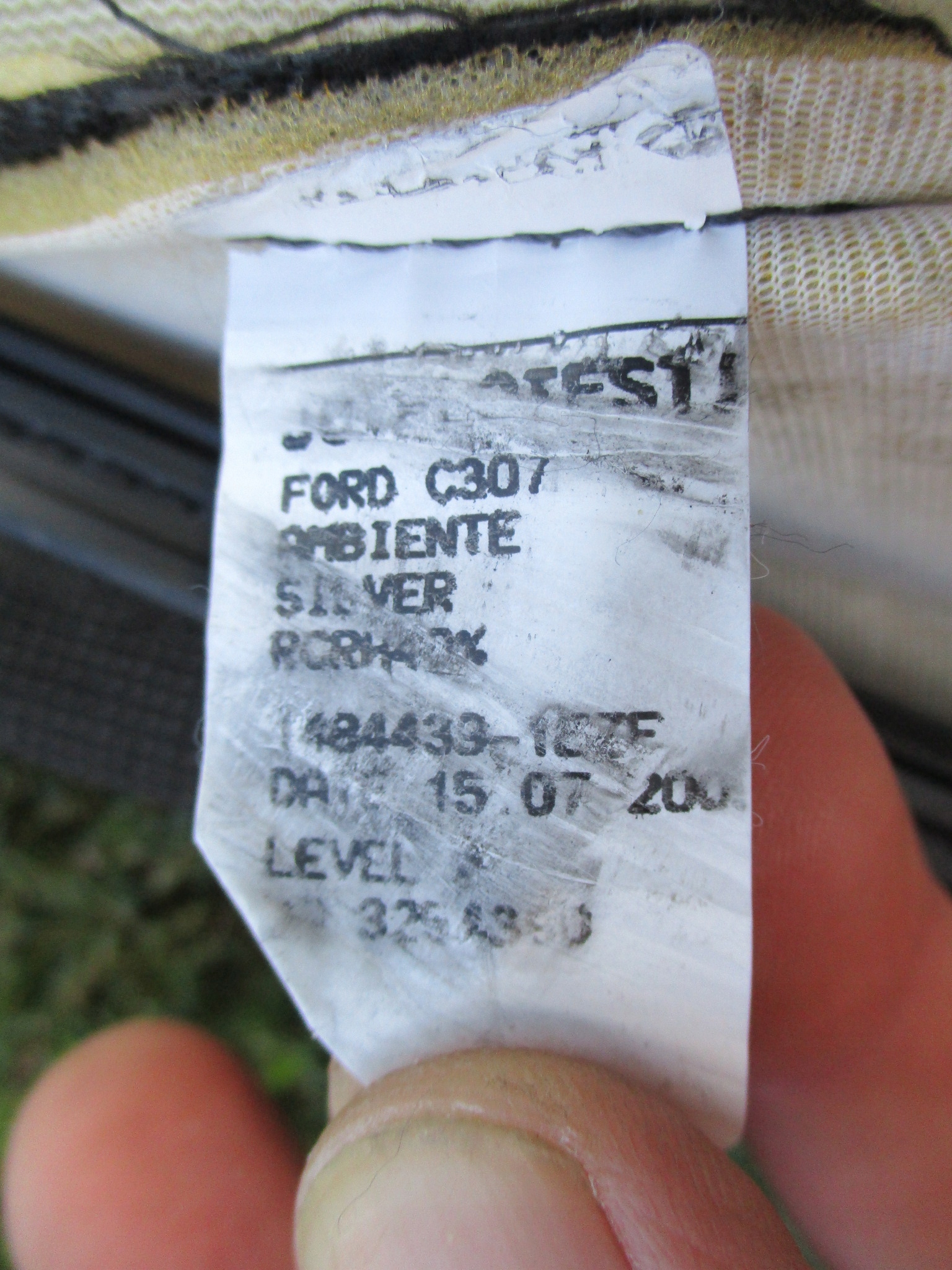 Focus MK2 2009 r Задний ,обшивка