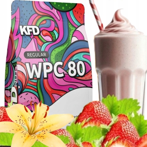 Bílkovina Wpc koncentrát protein Kfd Wpc 80 750g Vanilka Jahoda