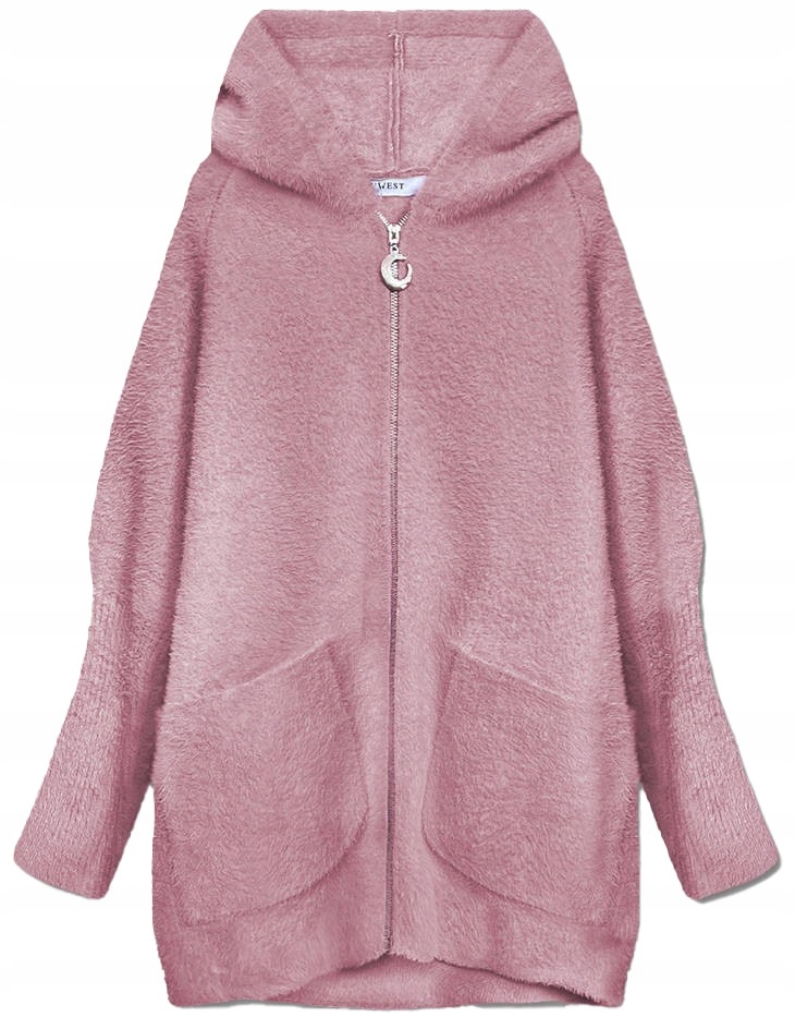 Přehoz A'la Alpaka B6007 Růžový XL (42)