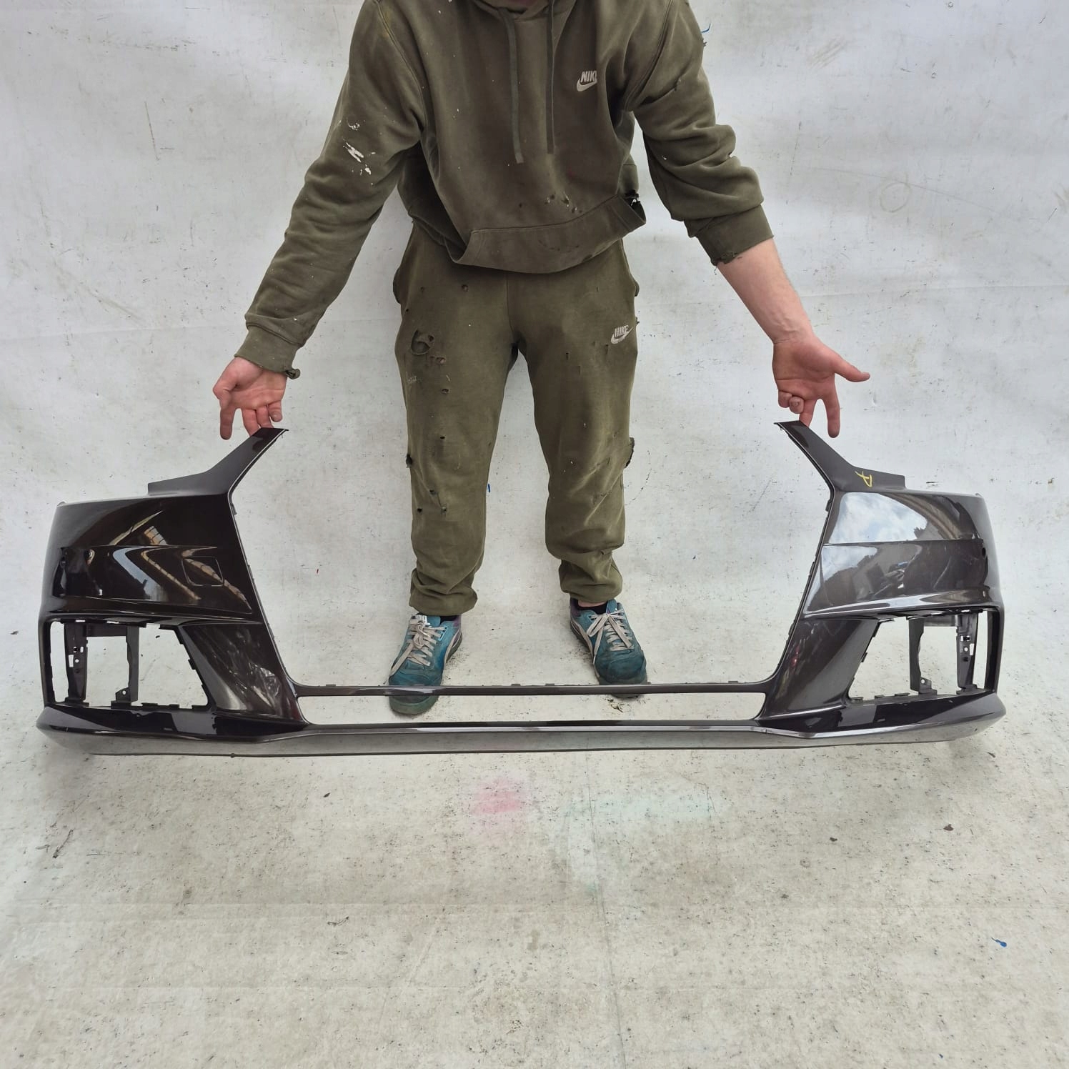 AUDI A4 B9 8W 15-19 bumper front front PDC 8W0807437