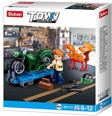 

Klocki Sluban Town Motor mechanik 45 el.