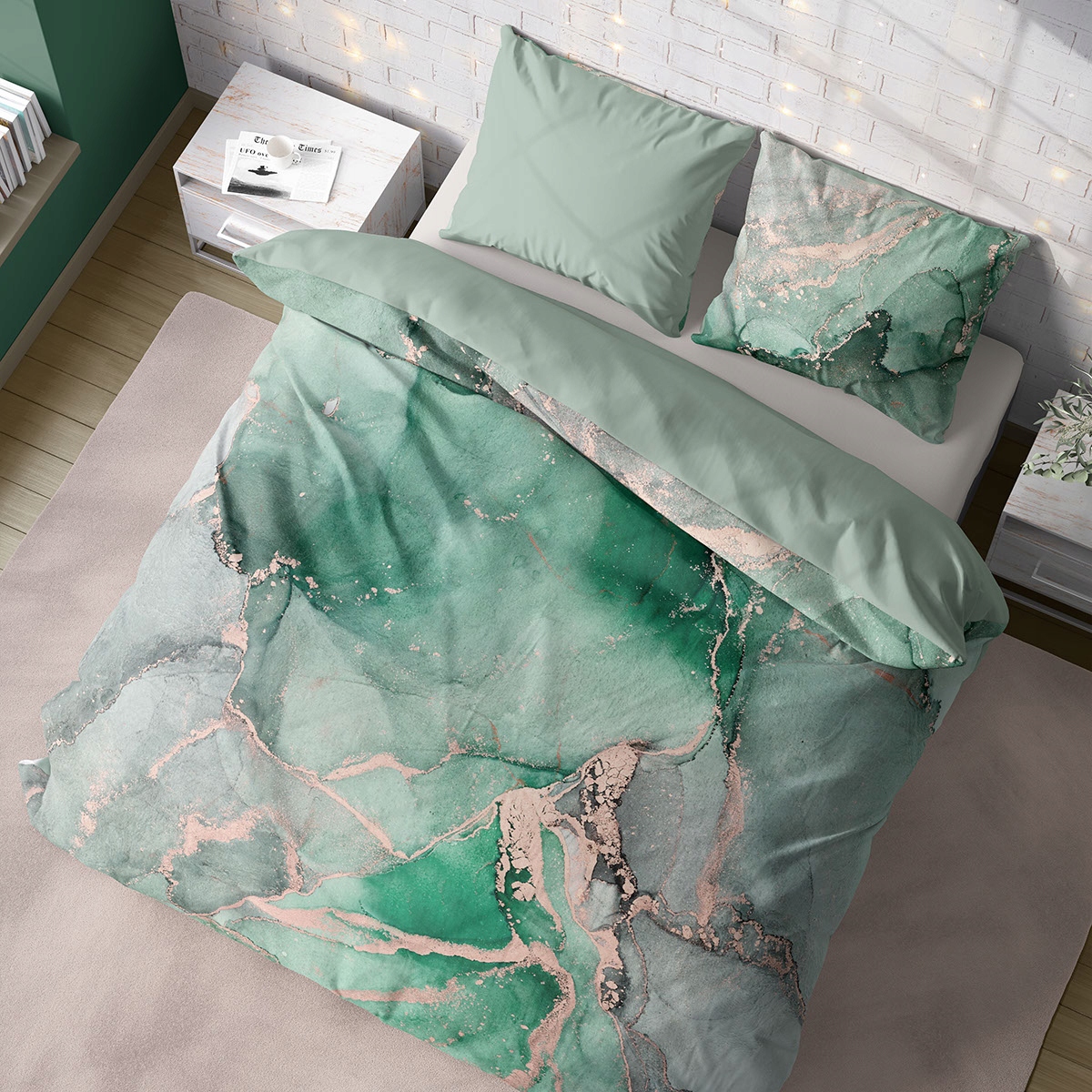 

Pościel bawełniana Minerals 220x200 3-częś komplet