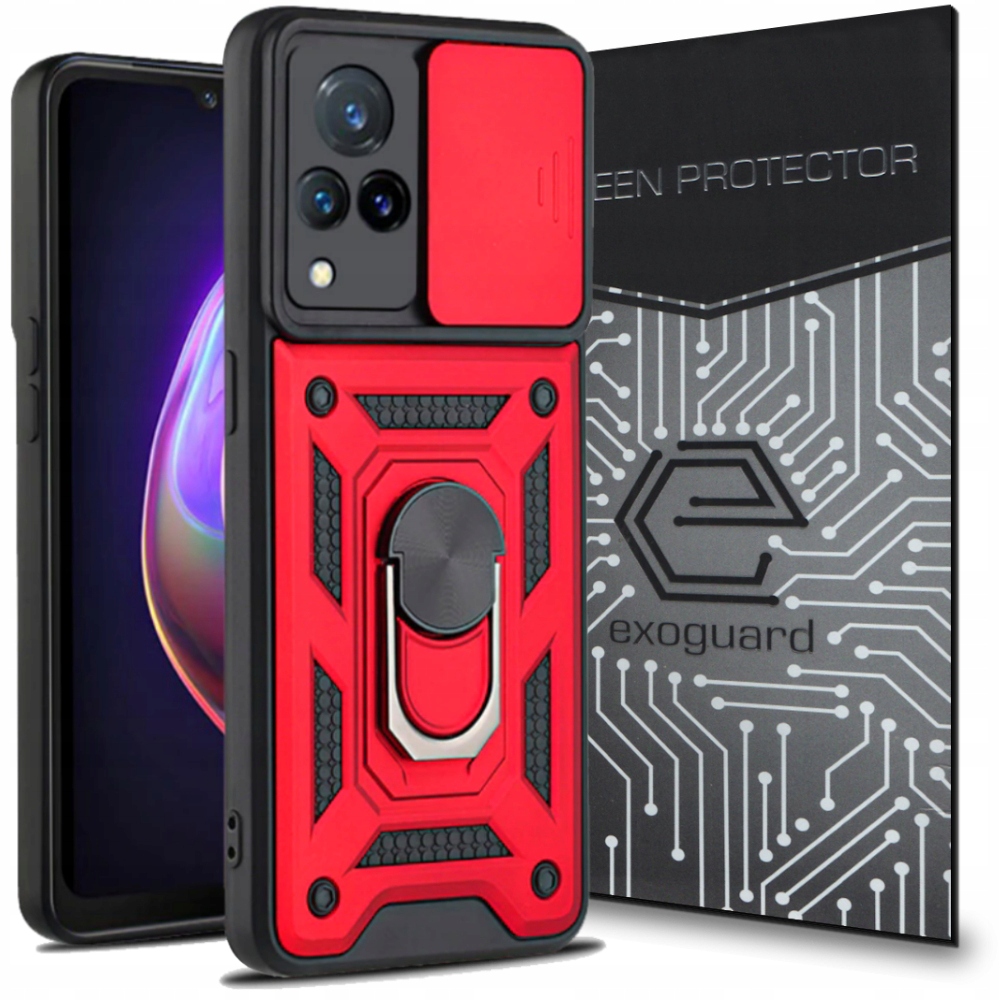 

Obudowa Etui Pancerne+szkło do Vivo V21 4G 5G