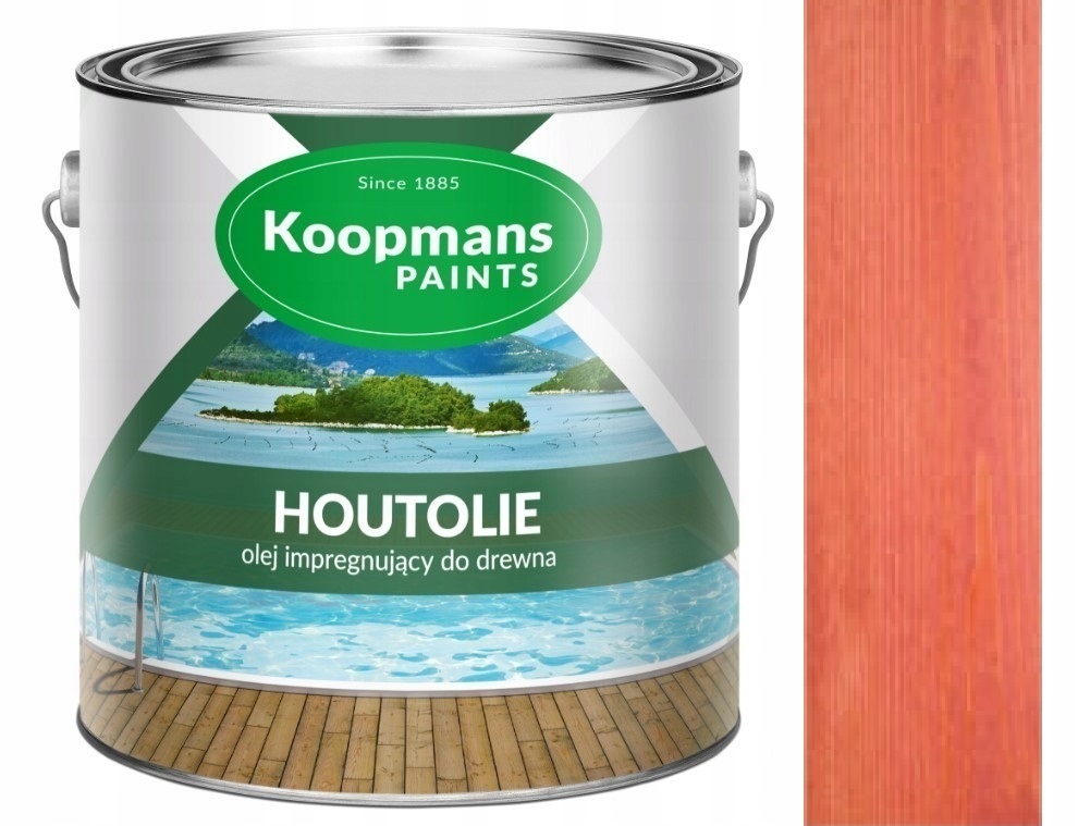Koopmans Houtolie Uv 5 L Impregnační Olej Na Dřevo 105 Africká Hruška
