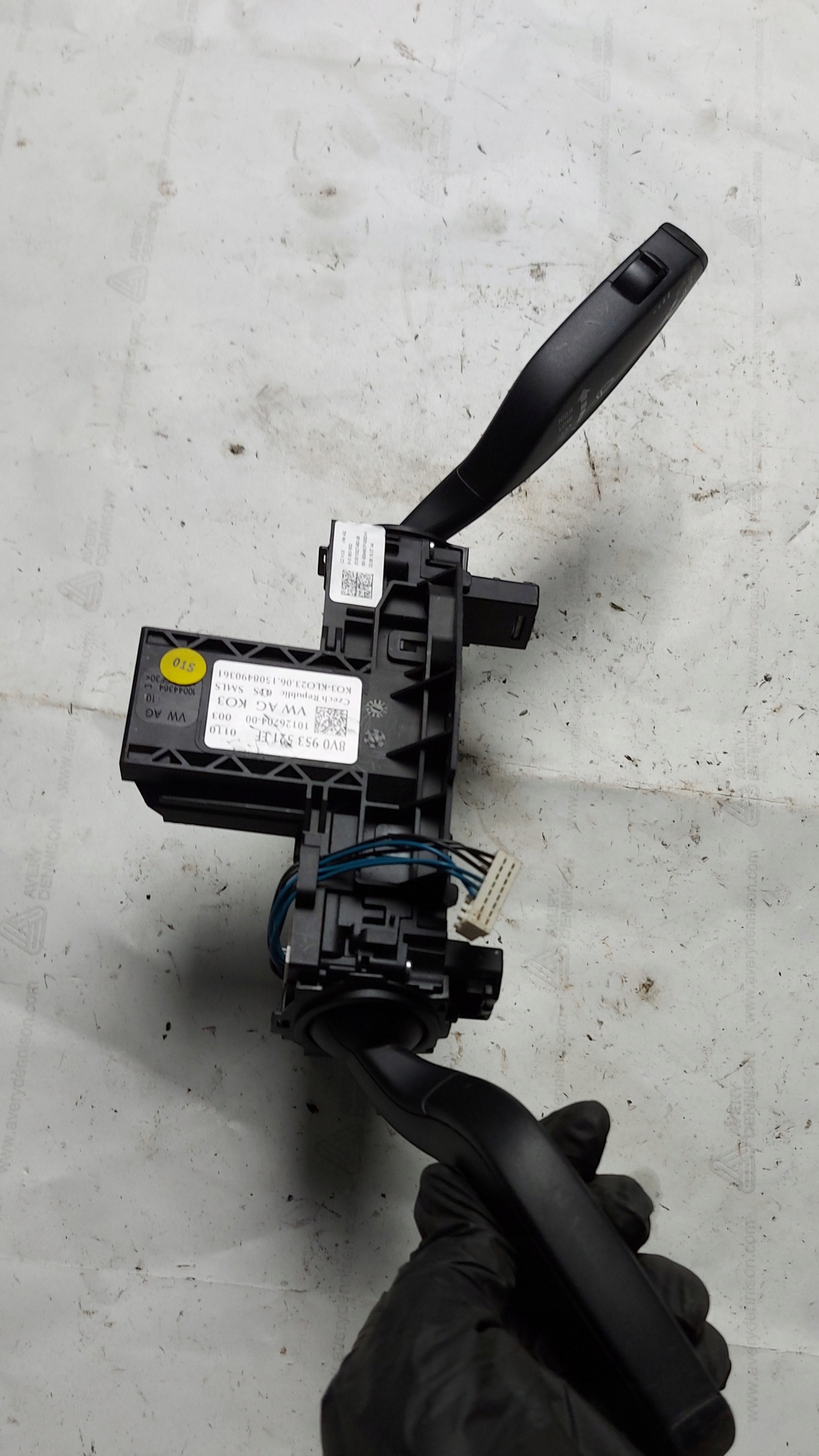 DEVIO LUCI TERGICRISTALLO TERGI MANETKA AUDI A3 8V 8V0953521EF OE EU