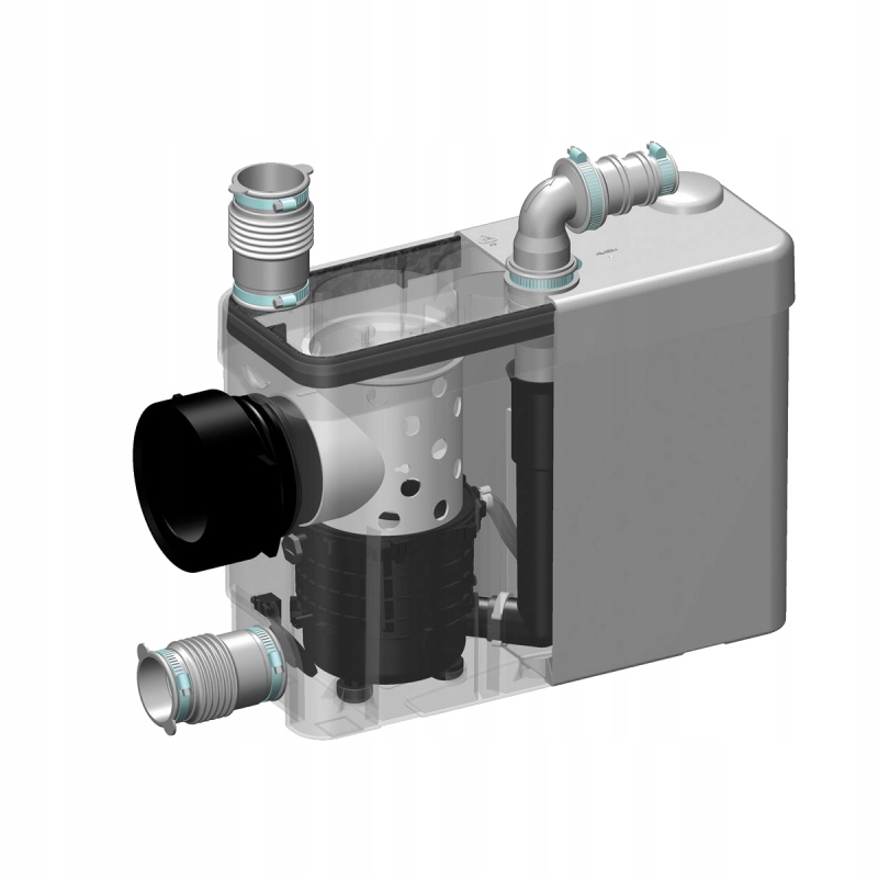 SFA Rozdrabniacz Sanipack silence Moc silnika 400 W