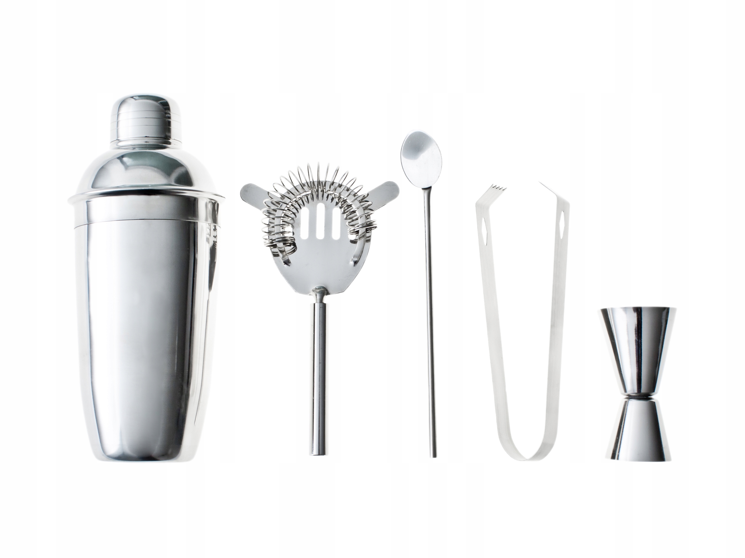 

Zestaw Barmański Do Drinków Shaker szejker 5 el.