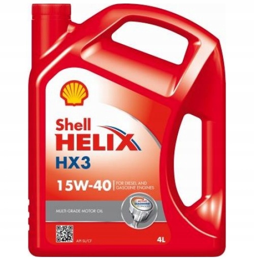 

Olej silnikowy Shell Helix HX3 15W40 4L