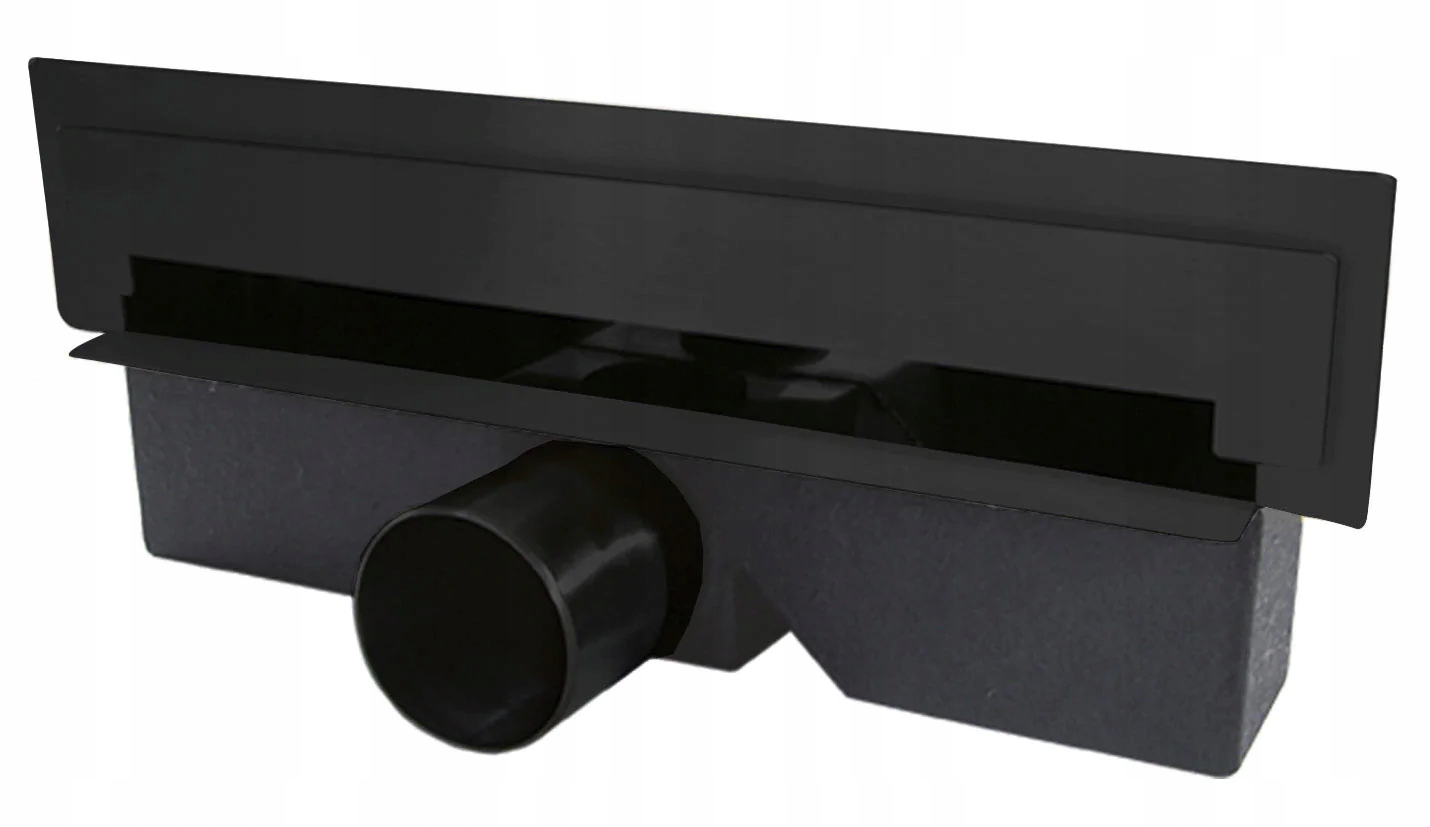 Odpływ ścienny Wall Slim, 30 cm, czarny OLWS1-BL