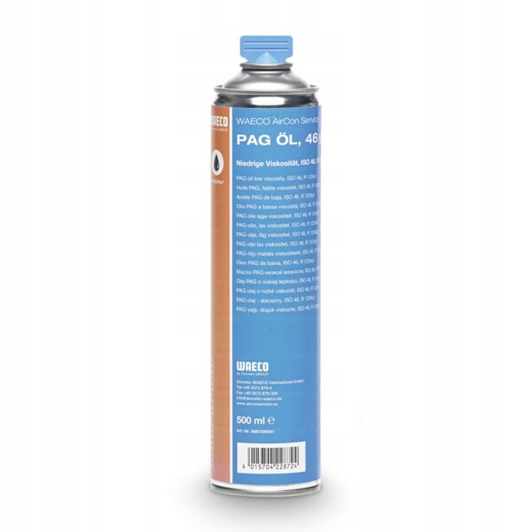 Waeco Olej PAG46 R1234YF 500ML. Hermetizátor