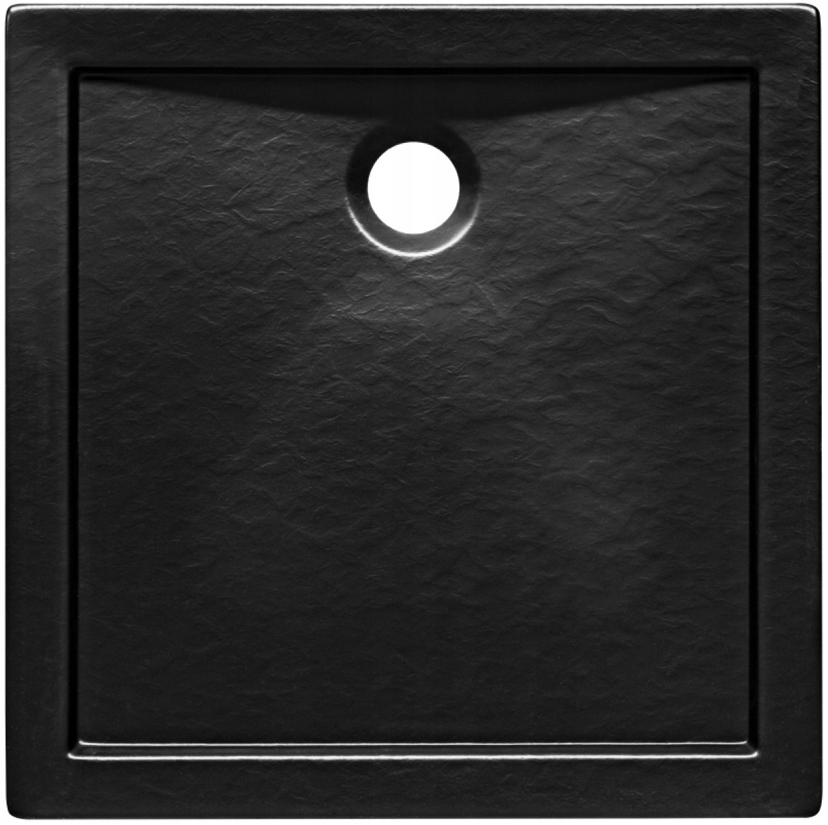 Brodzik Besco Aquarius SlimLine Stone Effect New kwadratowy 80 x 80 cm