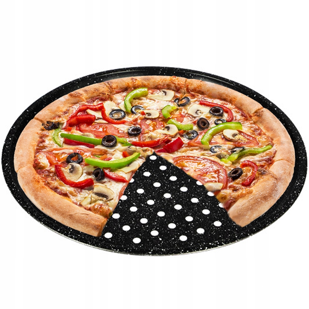 

Forma blacha do pizzy frytek blaszka okrągła 33 cm