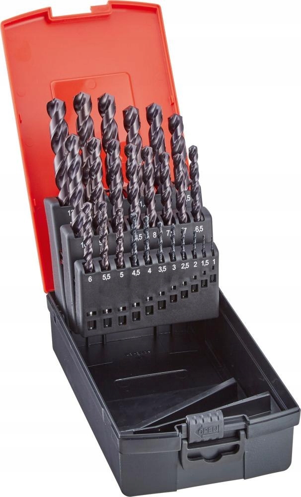 Sada DIN338 Hsse TiALN, typ N 1-10 mm F