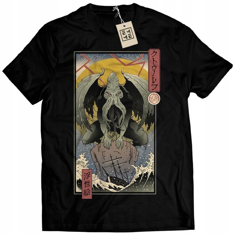 

Koszulka Męska Cthulhu Lovecraft Horror S