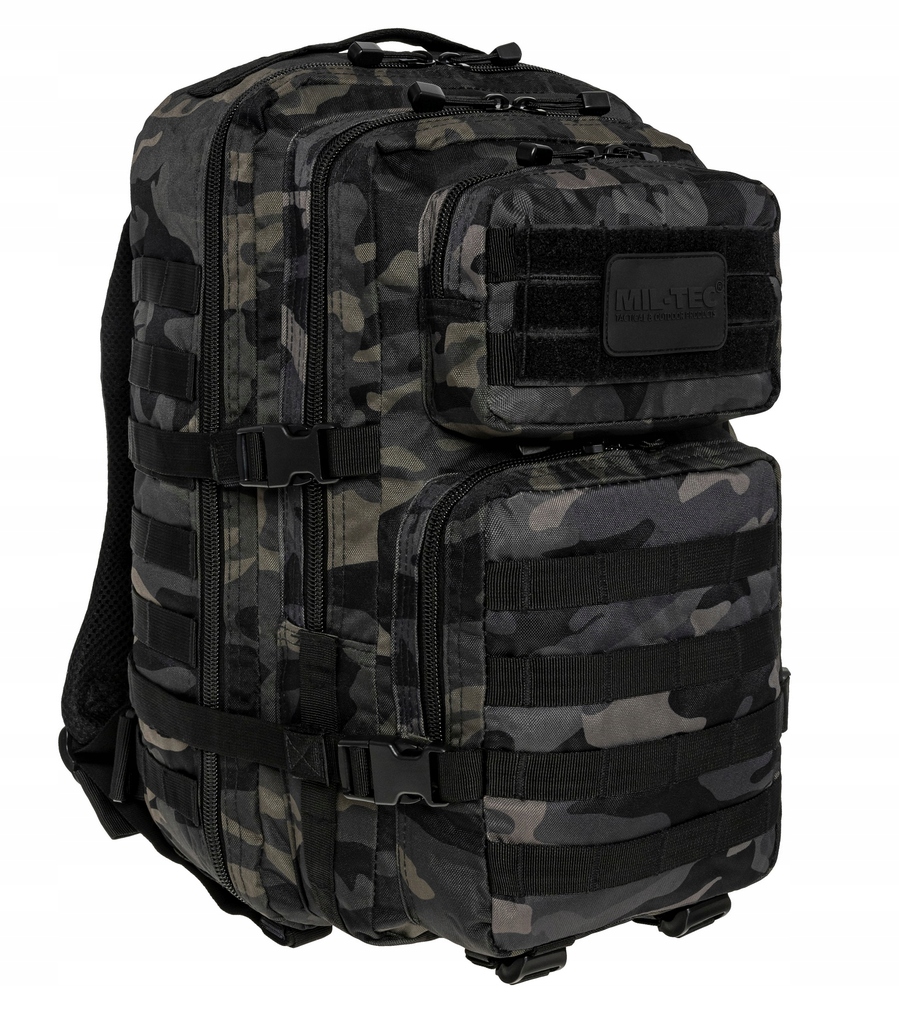 Mil-Tec Plecak Taktyczny Wojskowy 36L Ciemne Camo