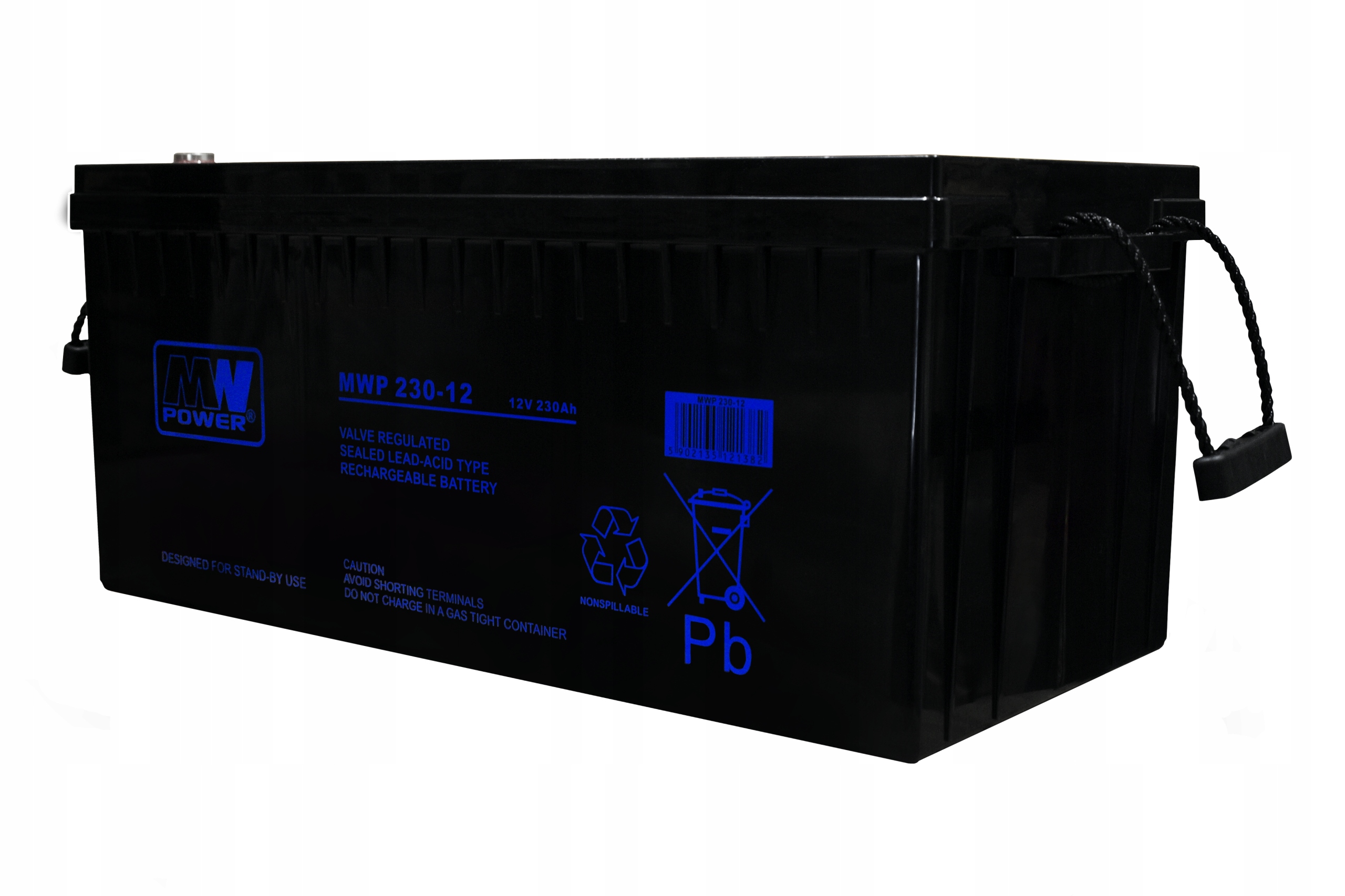 Akumulátor bezúdržbový longlife 12V 230Ah karavan, zásobník energie Ups