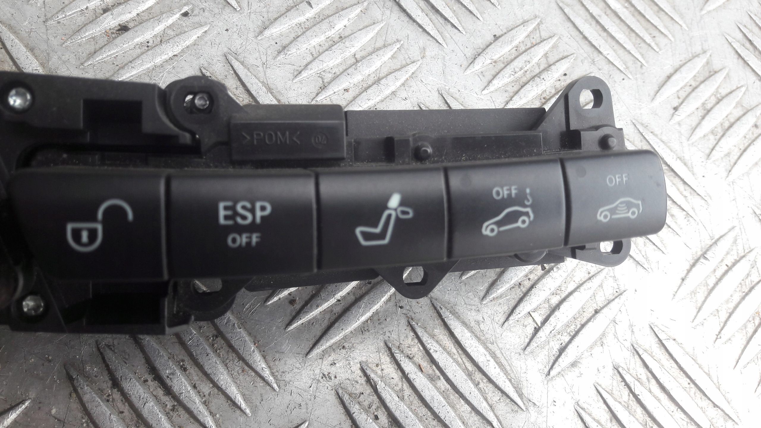MERCEDES W220 PANEL controls AWARYJNY 2208218258