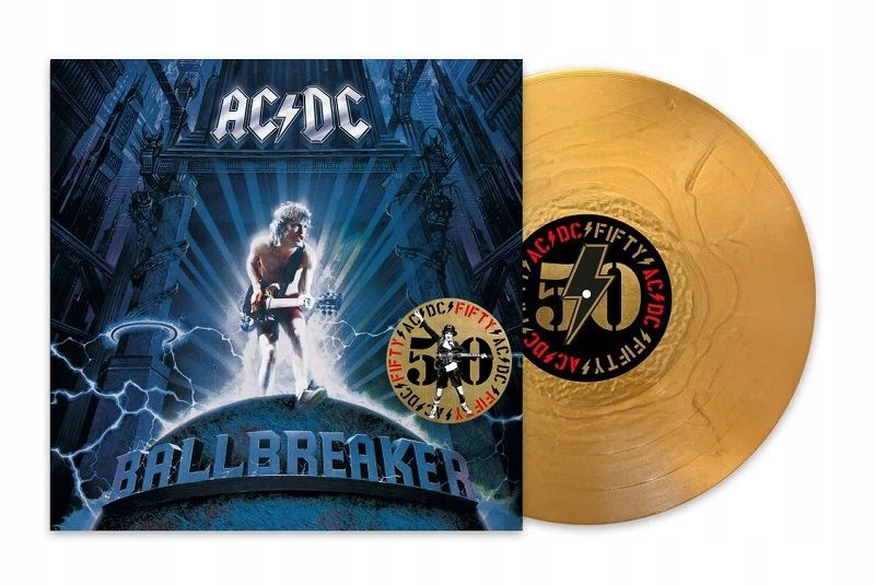 {{{ Ac/dc Ballbreaker (1 Lp) 50TH Anniversary Gold Vinyl