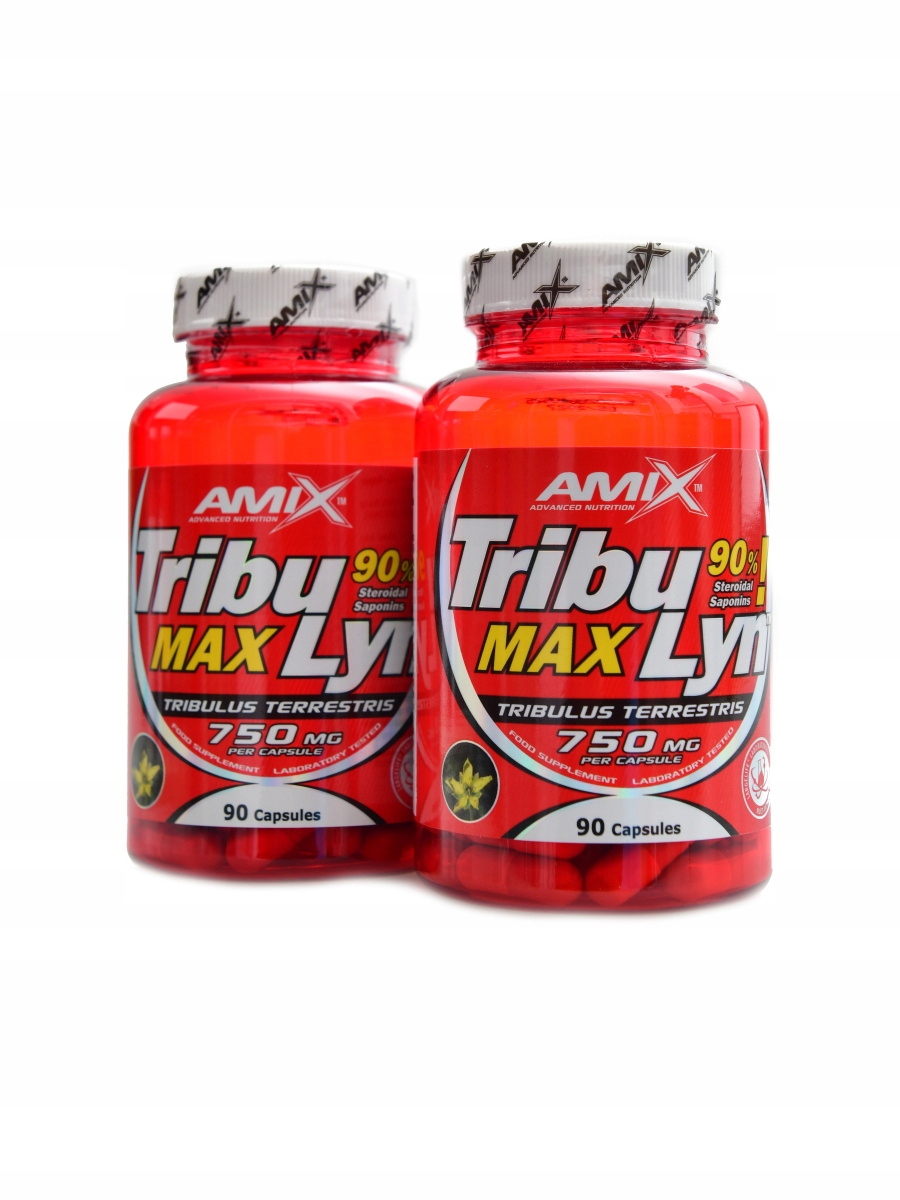 Amix Tribulyn Max 2 x 90 kapslí 90% saponins Duopack