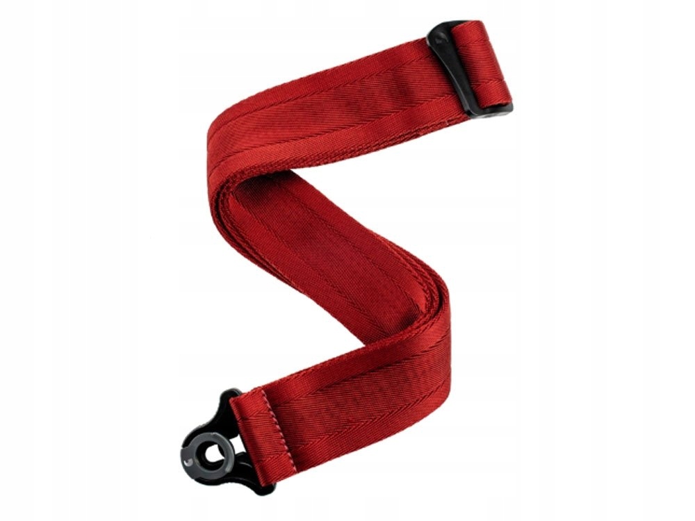 Kytarový popruh D'addario Auto Lock, Blood Red
