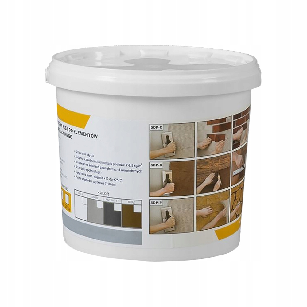 Lepidlo Na Dlaždice Dekorativní Cihly Disperzní 7 kg