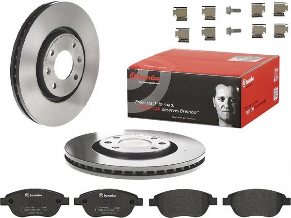 

Brembo Tarcze+klocki Przód Citroen Xsara 283MM