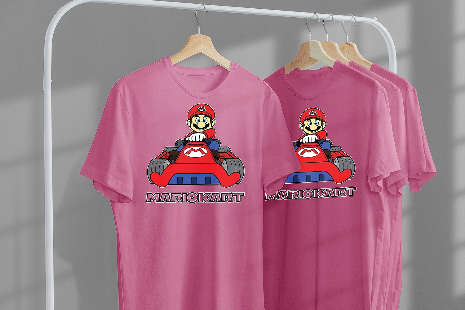T-SHIRT KOSZULKA DLA DZIECKA MARIO KART 140 SUPER JAKOŚĆ Rozmiar M