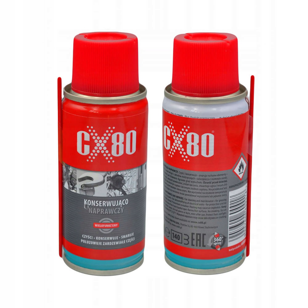 Preparat środek konserwująco naprawczy Smar Spray CX80 w sprayu poj.100ml