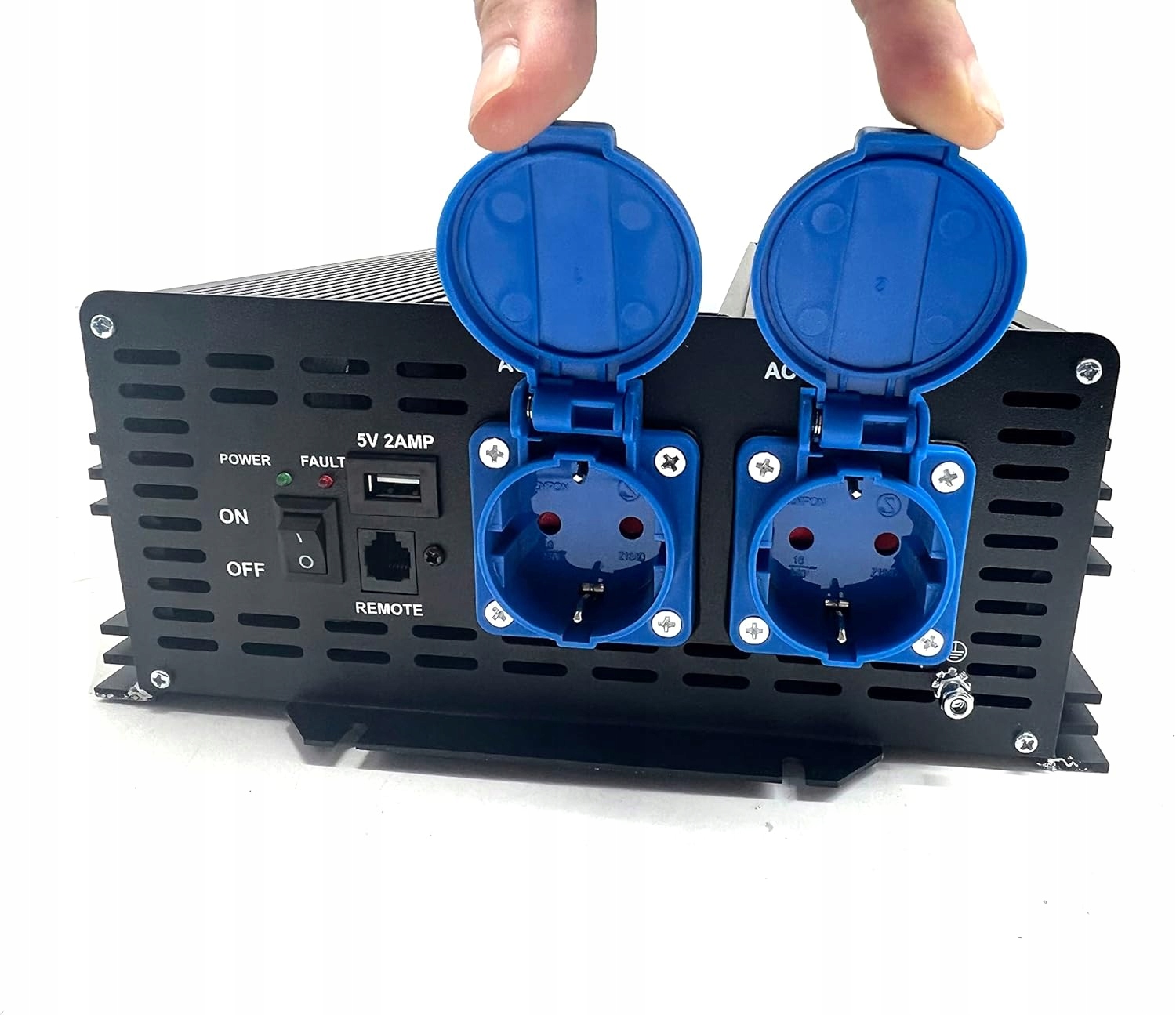 PRZETWORNICA NAPIĘCIA FIT4LESS 2000W 12V CZYSTA FALA SINUSOIDALNA USB Marka Inna