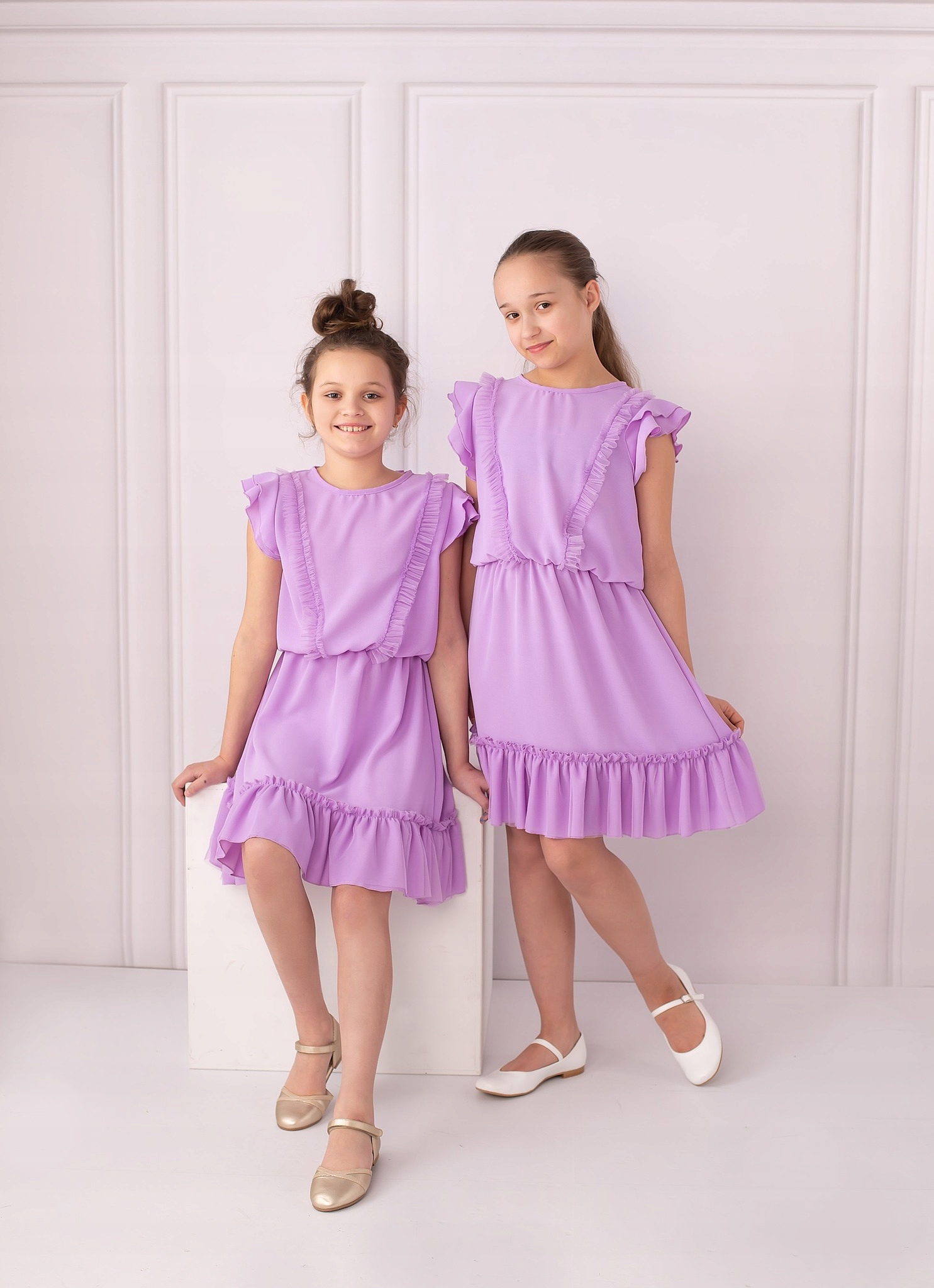 

Sukienka Anagri Z Gumką W Pasie Wesele Komunia