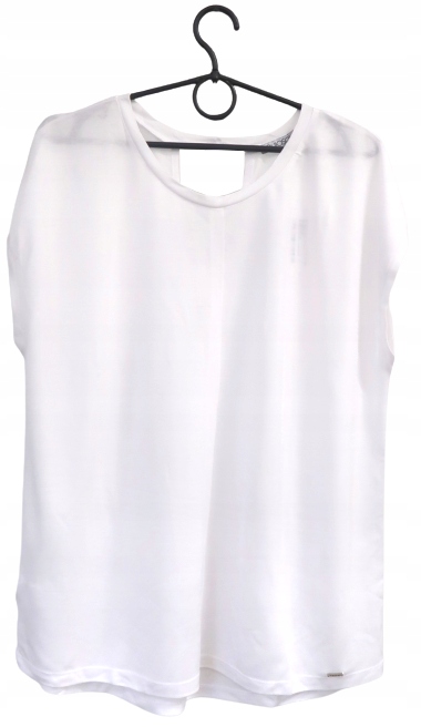 

Bluzka Elegancka Błyszcząca Quiosque Biała r.44