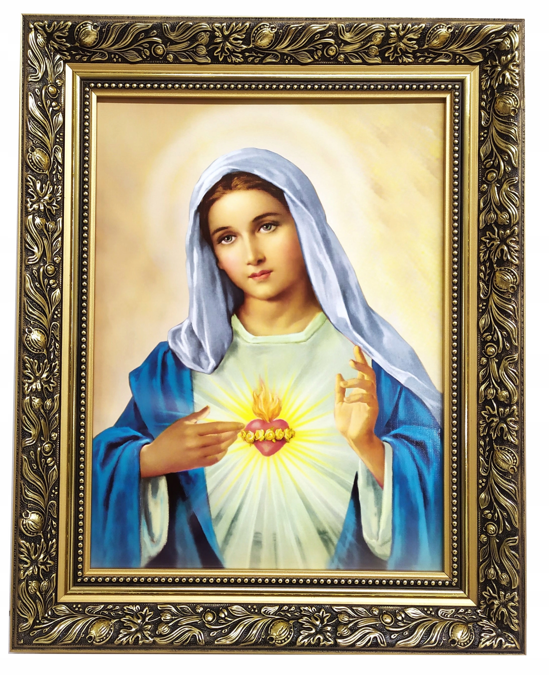 

Święty Obraz Na Ścianę 40X50 Otwarte Serce Maryii