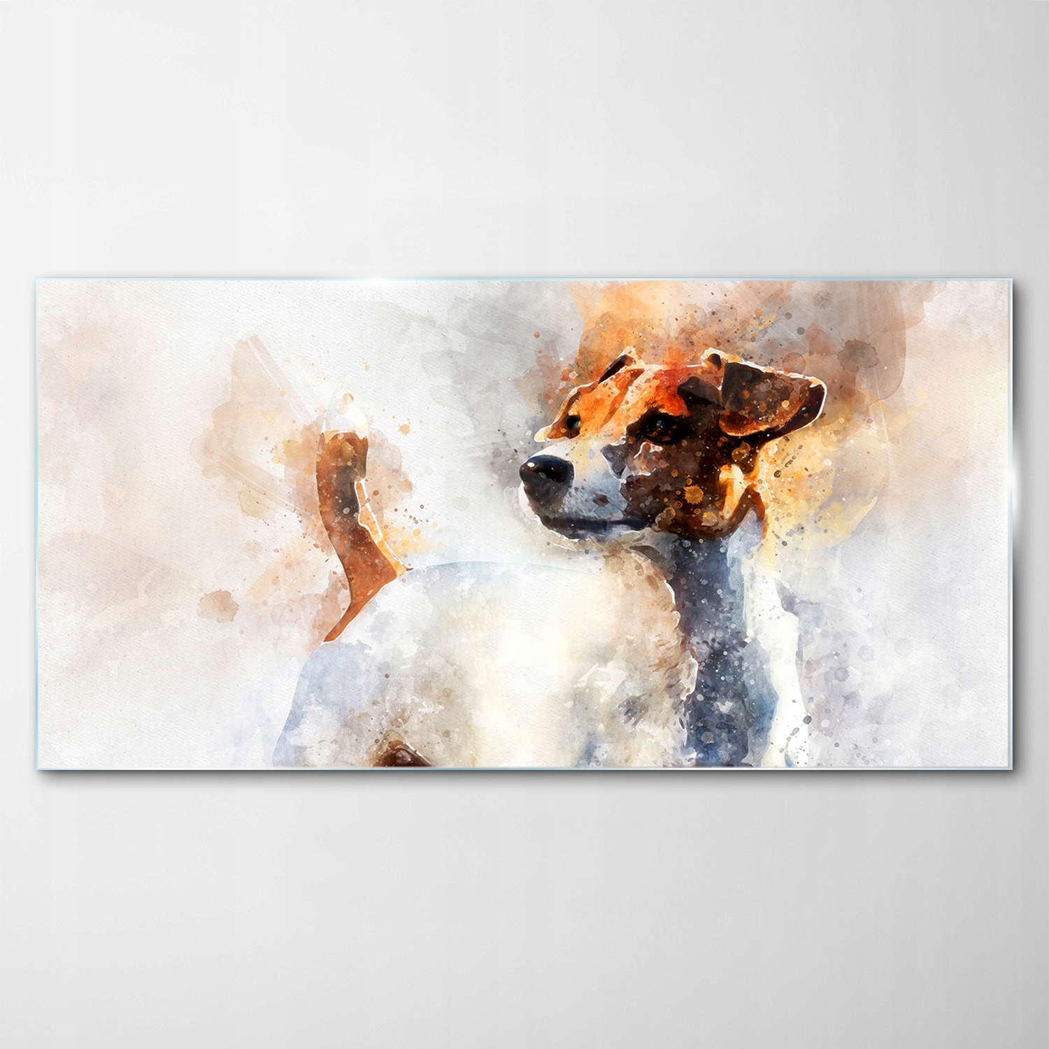 

Obraz Szklany Dekor Jack Russell Akwarele 140x70