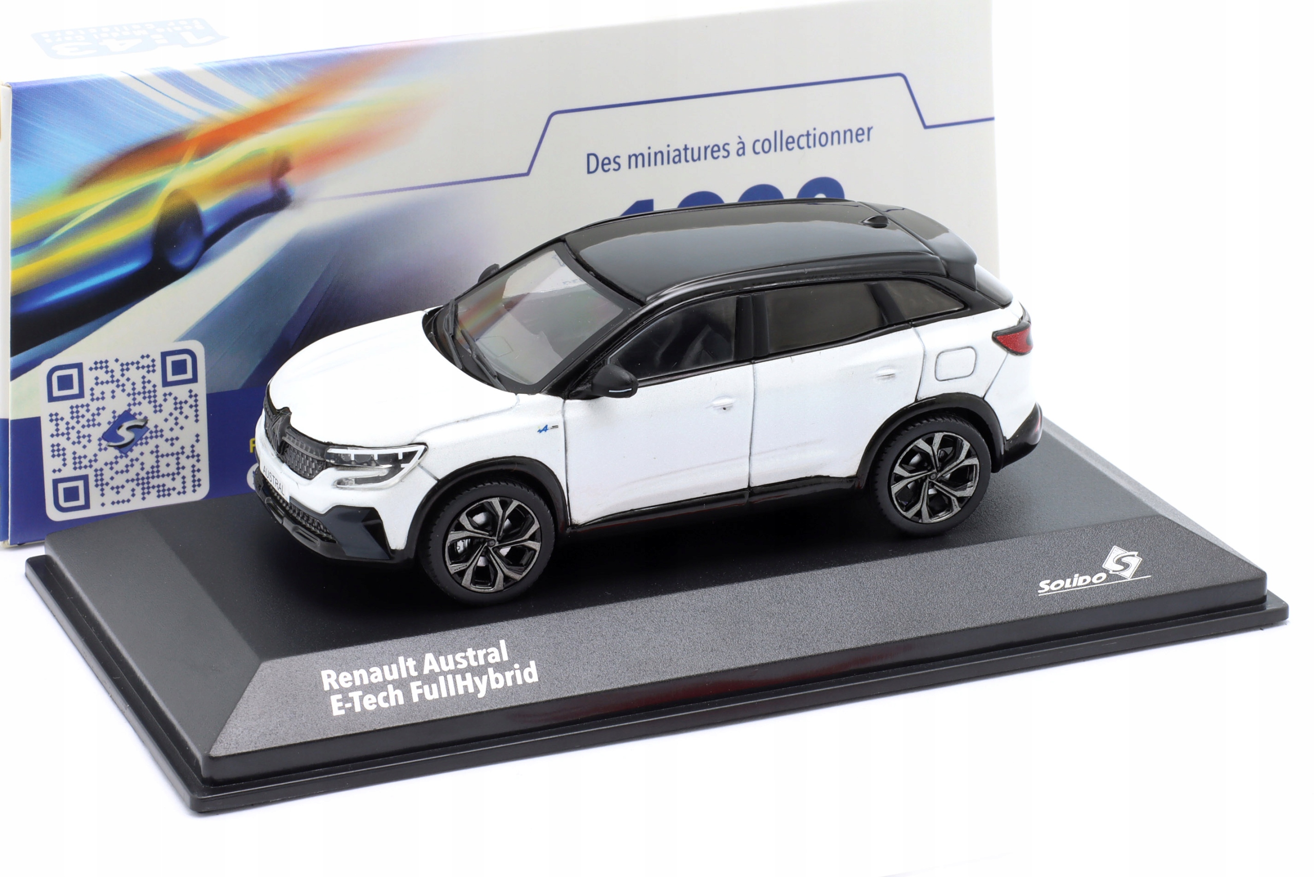 Solido Renault Austral E-tech Full Hybrid 2022 Alpine White 1:43